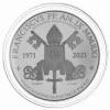 5 Euro Gedenkmünze Vatikan 2021 Silber PP - 50. Jahrestag Peter und Paul