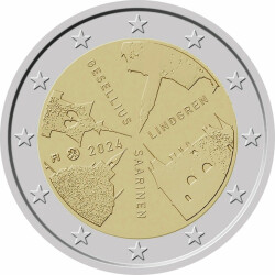 2 Euro Gedenkm&uuml;nze Finnland 2024 PP - Finnische...