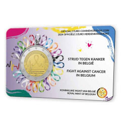 2 Euro Gedenkmünze Belgien 2024 st - Kampf gegen den...