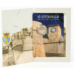 2 Euro Gedenkm&uuml;nze Malta 2024 st - Cittadella...