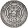 50 Francs Ruanda 2024 - 1 Unze High Relief Silber BU - Cutty Sark