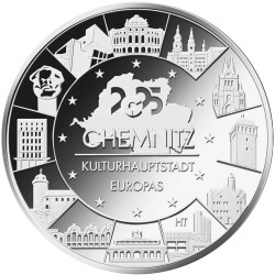 20 Euro Deutschland 2025 Silber bfr. - Chemnitz