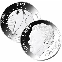 20 Euro Deutschland 2025 Silber bfr. - Elly Heuss-Knapp