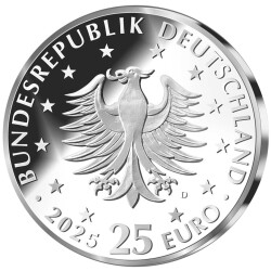 25 Euro Deutschland 2025 Silber bfr. - Weihnachten -...