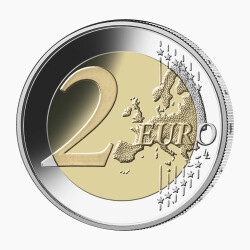 2 Euro Gedenkmünze Deutschland 2025 bfr. - Saarschleife