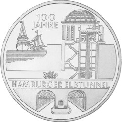 Jahressatz: 6 x 10 Euro Deutschland 2011 Silber/  CuNi bfr. - Alle sechs Ausgaben!