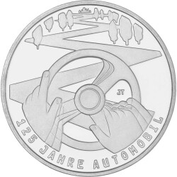 Jahressatz: 6 x 10 Euro Deutschland 2011 Silber/  CuNi bfr. - Alle sechs Ausgaben!