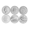 Jahressatz: 6 x 10 Euro Deutschland 2010 Silber bfr. - Alle sechs Ausgaben!