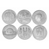 Jahressatz: 6 x 10 Euro Deutschland 2005 Silber bfr. - Alle sechs Ausgaben!