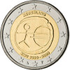 2 Euro Gedenkmünze Niederlande 2009 bfr. - 10 Jahre WWU