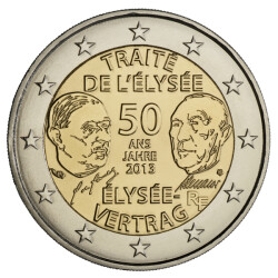 2 Euro Gedenkm&uuml;nze Frankreich 2013 st -...