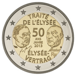 2 Euro Gedenkm&uuml;nze Frankreich 2013 PP -...