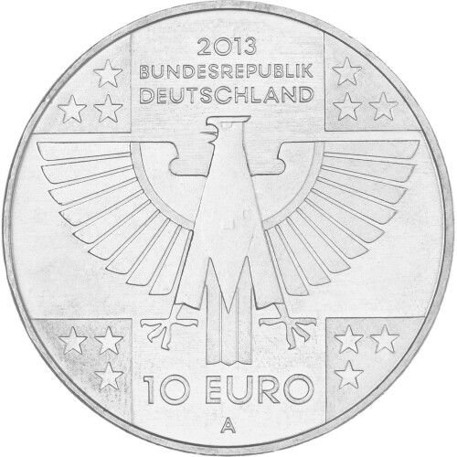 10 Euro Deutschland 2013 Silber PP - Rotes Kreuz