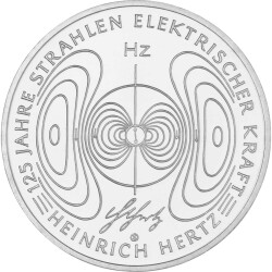 10 Euro Deutschland 2013 Silber PP - Heinrich Hertz