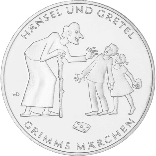 10 Euro Deutschland 2014 Silber PP - Hänsel und Gretel
