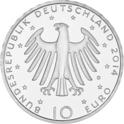 10 Euro Deutschland 2014 Silber PP - Richard Strauss