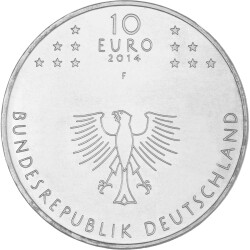 10 Euro Deutschland 2014 Silber PP - Konstanzer Konzil
