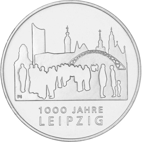 10 Euro Deutschland 2015 Silber PP - 1000 Jahre Leipzig