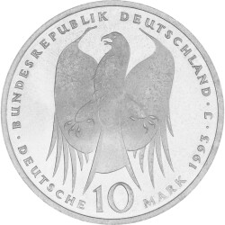 10 DM Gedenkmünze 1994 J - 150. Geburtstag Robert Koch