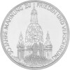 10 DM Gedenkmünze 1995 J - Frauenkirche Dresden