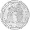 10 DM Gedenkmünze 2000 G - 1200 Jahre Aachener Dom/Karl der Große