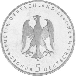 5 DM Gedenkmünze 1977 - 200. Geburtstag Heinrich von Kleist