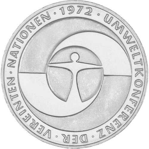 5 DM Gedenkmünze 1982 - Umweltkonferenz der Vereinten Nationen